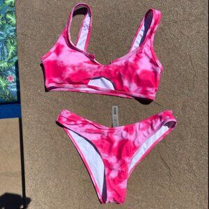SHEIN BIKINI, TIE-DYE, SIZE MEDIUM